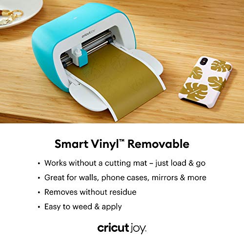 Removable Matte Vinyl for Cricut Joy Machine - Matless Cutting up to 4ft Shapes & 20ft Repeated Cuts