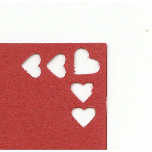 Woodware Craft Collection Button Corner Rounder Punch - Hearts