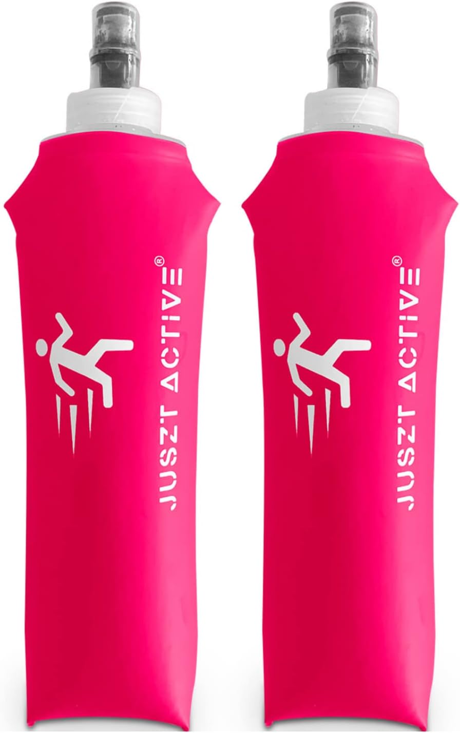 FITLY Soft Water Bottle Shrink As You Drink Soft Flask for Hydration