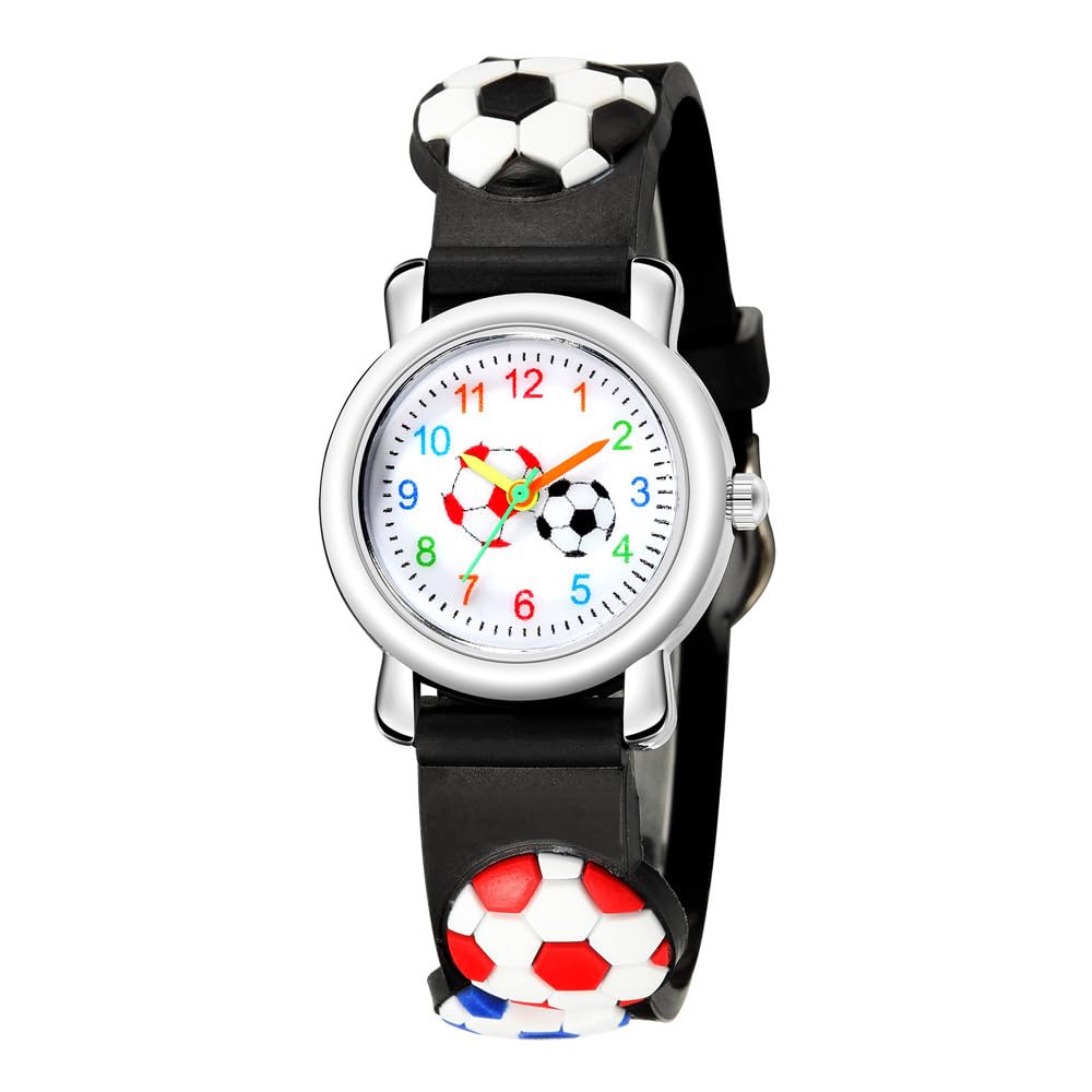Kinderuhren, Kinderarmbanduhr 3D Cartoon Kinderuhren Einfach