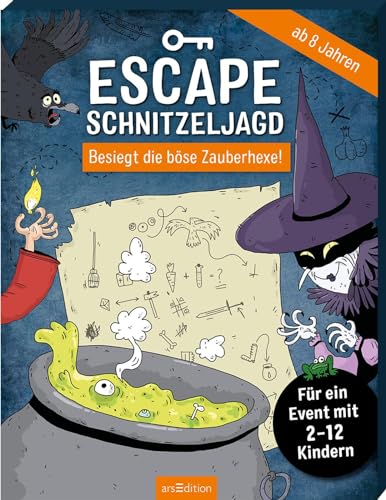 Escape-Schnitzeljagd – Besiegt die böse Zauberhexe!: Für ein Event mit...