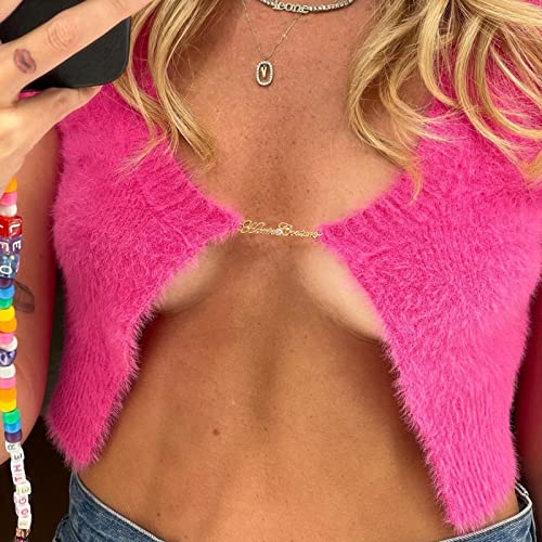 Valentines Sweater Women Y2k Corset Crop Tops Sexy Low Cut V-Neck Short Sleeve Summer Tops Girls Taylor Cardigan2