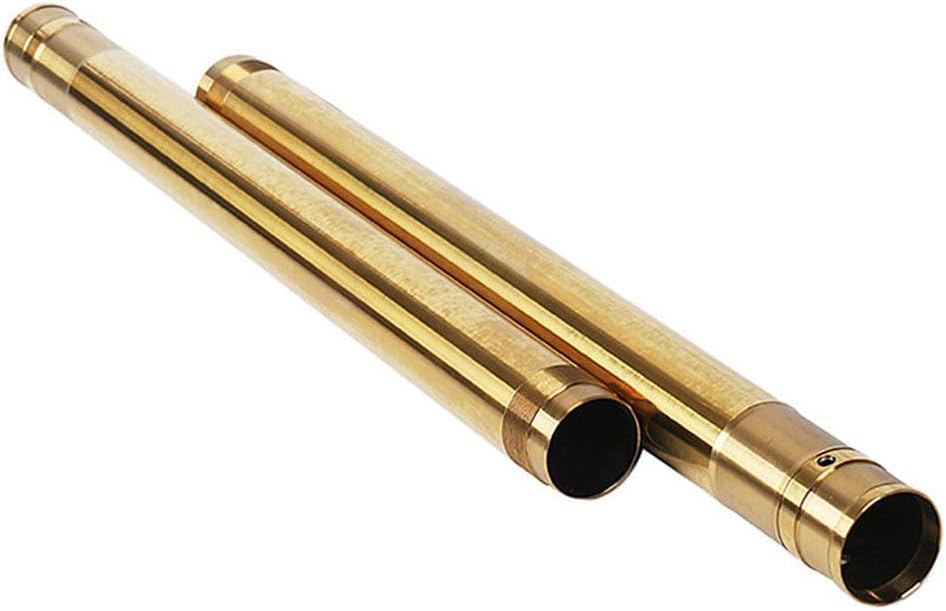 Motorcycle Front Inner Fork Tubes Shock Pipes Gold 1 Pair For Yamaha TZR250SP 3XV 1992 41x486mm