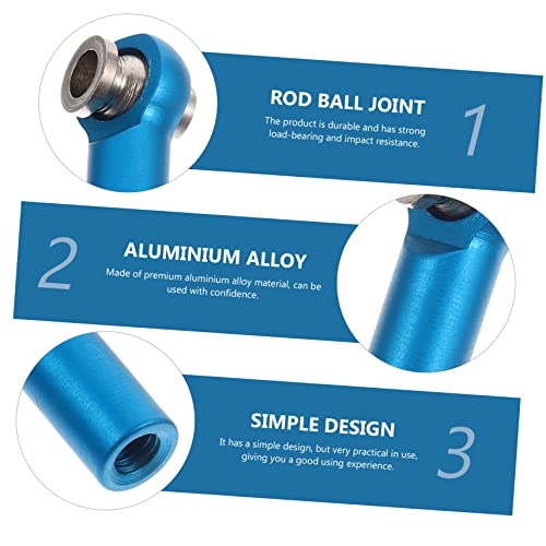 Chapes de biellettes de rechange durables pour voitures RC Axial