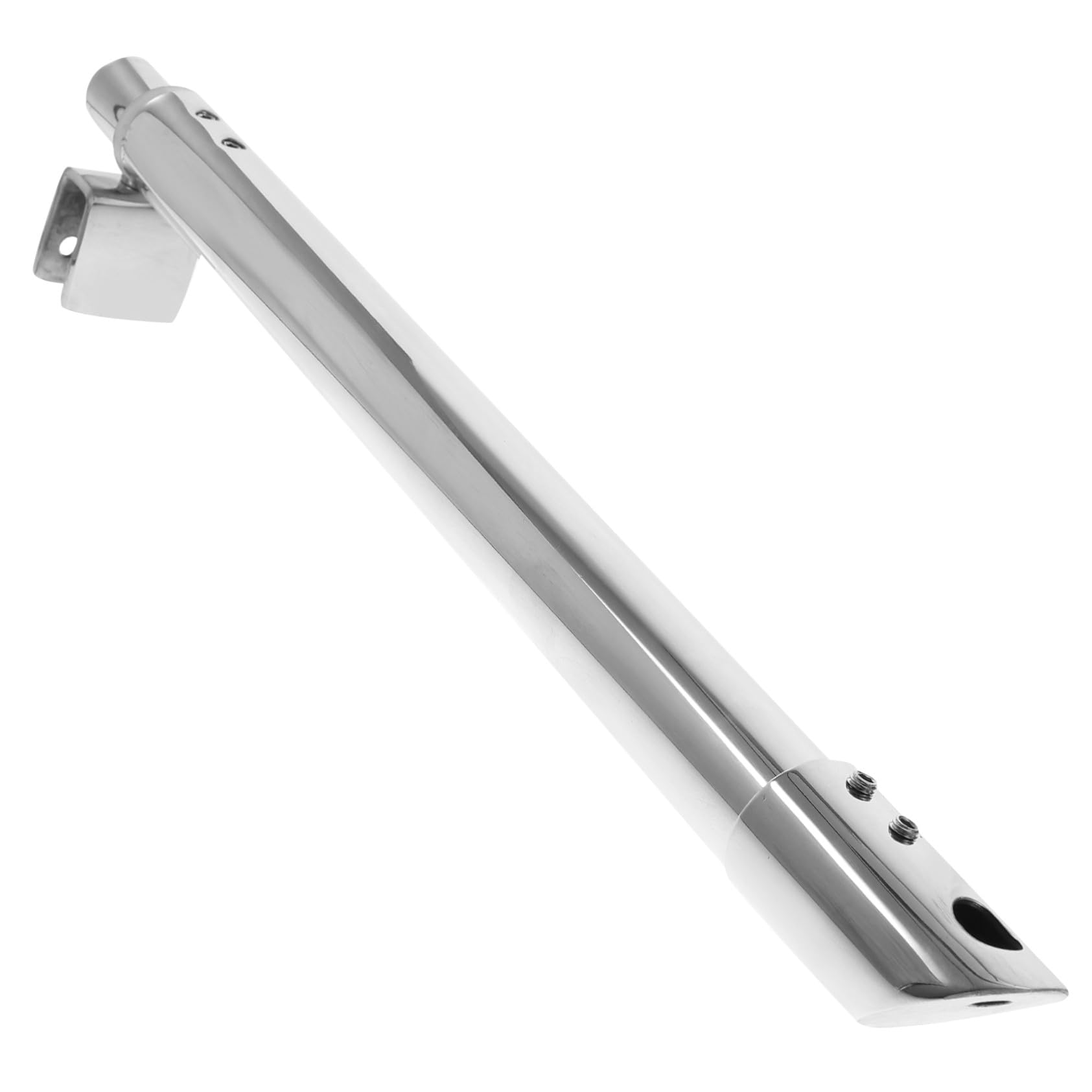 Brazo de soporte para panel fijo de vidrio de ducha en acero inoxidable duradero