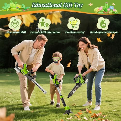 3-in-1 Kids Power Garden Tools
