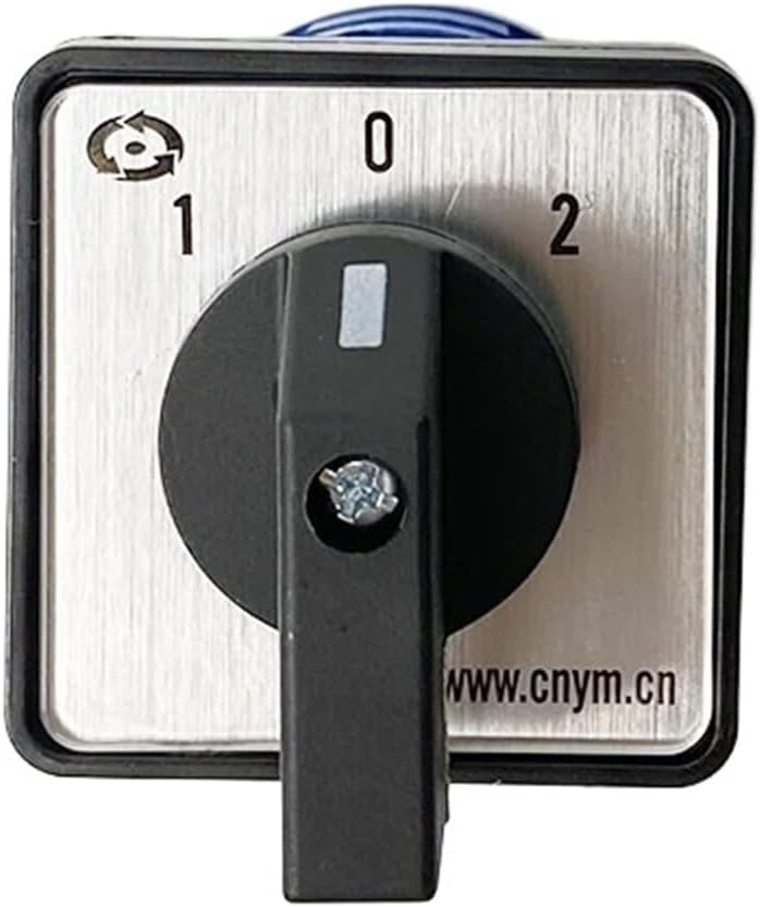 25A Changeover Rotary Cam Switch Three Postions 690V 3 Poles 12 Terminals Manual YMW26-25/3(01)