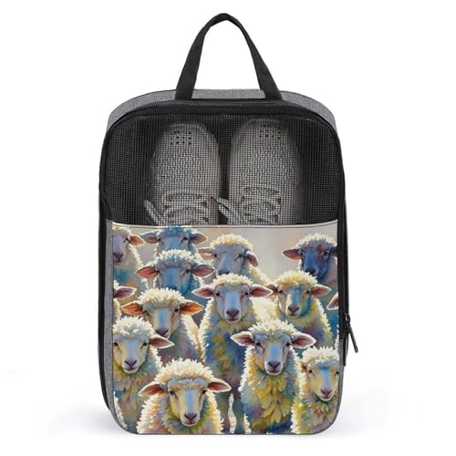 Bolsas de polvo para zapatos de golf transpirables e impermeables con ovejas