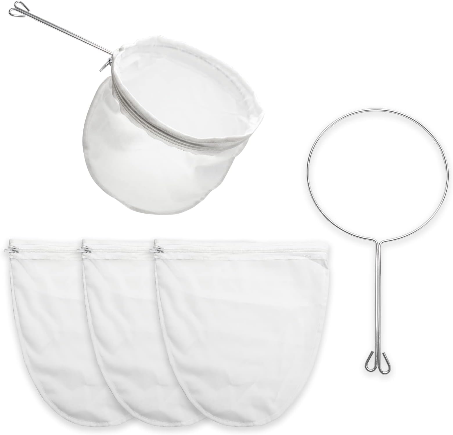 Mirro 9665000A 2Count Canning Accessories Jelly Strainer Elastic Banded Bags