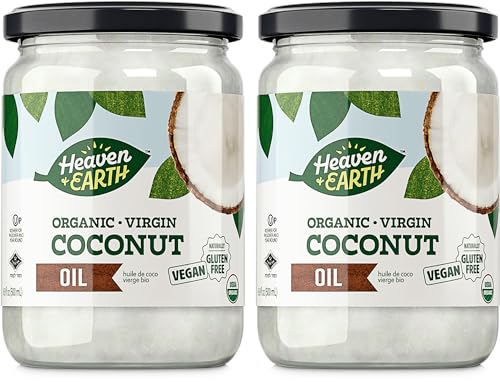 Heaven & Earth Organic Unrefined Virgin Coconut Oil