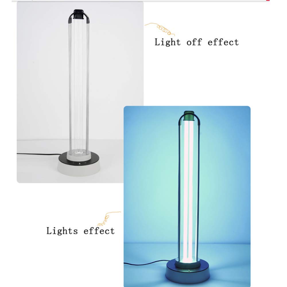 Lampada di disinfezione UV 100W Lampada germicida ad alta potenza Fabbrica di casa Scuola materna Scuola Lampada di sterilizzazione Deodorante all'ozono e rimozione degli acari