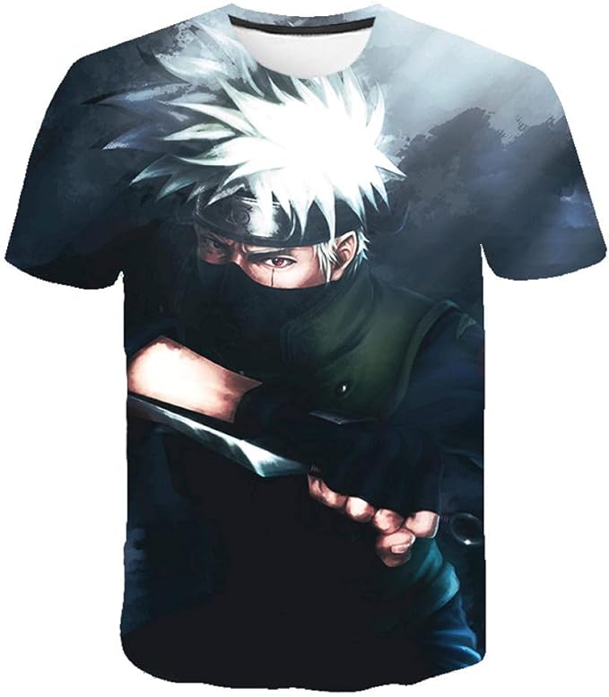 Kakashi Tshirt Boys Girl 3D TShirt Naruto Movie Sweatshirts Narutos