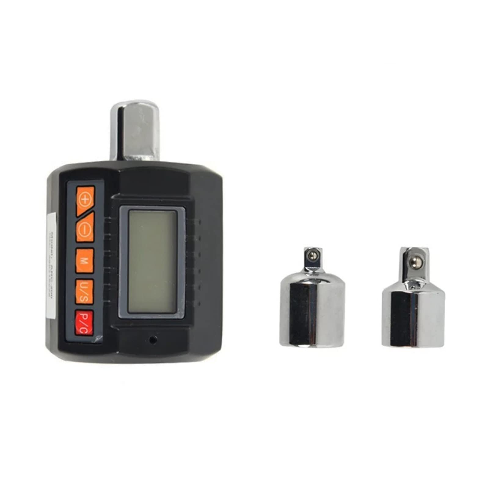 MMHHHG Torque Adapter, 1/2" 1/4" 3/8" Adjustable Digital Torque Meter Digital Torque Wrench Adapter 3-200N.m Mechanical Repair Sound Alarm(Torque 20-200N.m)