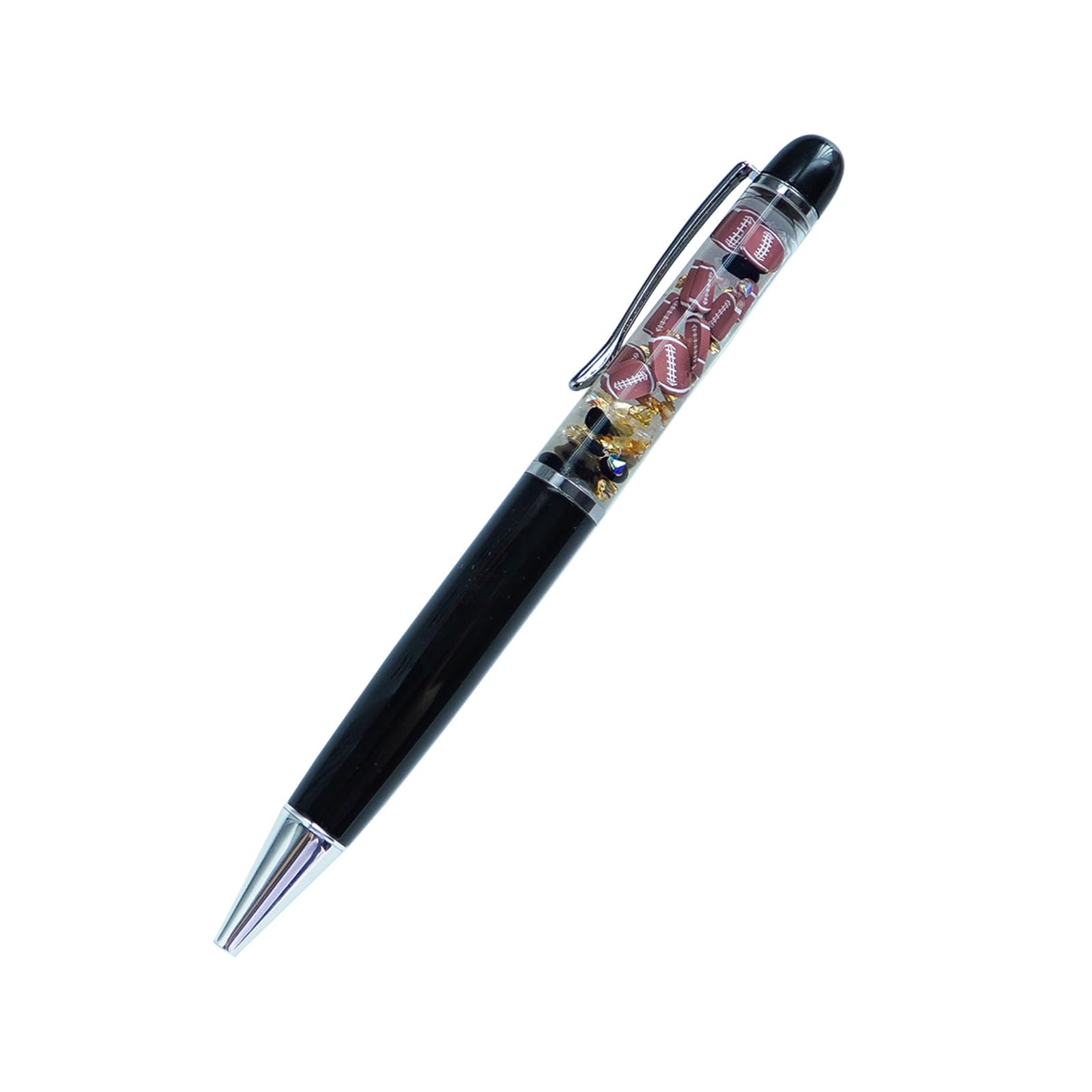 Sikyby Rugby Rugger Funny Pens Cute Floater Floating Liquid Writing Journaling Office Pen Unique Gifts