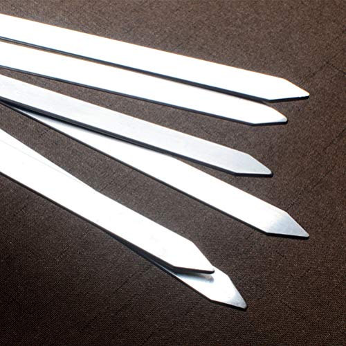 Espetos de churrasco DOITOOL para Espetos de Cabob de Aço Inoxidável para Grelhar, 6 peças de Espeto