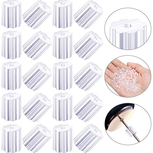 Outus 500 Pieces Clear Rubber Earring Safety Backs for Fish Hook Earrings