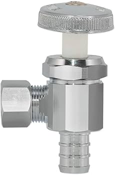 Eastman Multi-Turn Dual-Outlet 3-Way Stop Valve, 1/2 Inch PEX Eastman Multi-Turn Dual-Outlet 3-Way Stop Valve, 1/2 Inch PEX