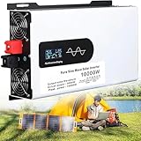 Inverter De Automóvil Pure Sine Wave Inverter Convertidor De Voltaje CC 12v 24v 48v 60v 72v 96v To Ca 230v LCD Inteligente Salidas Ca para Camiones, RV, Campamento, Hogar,vehículos