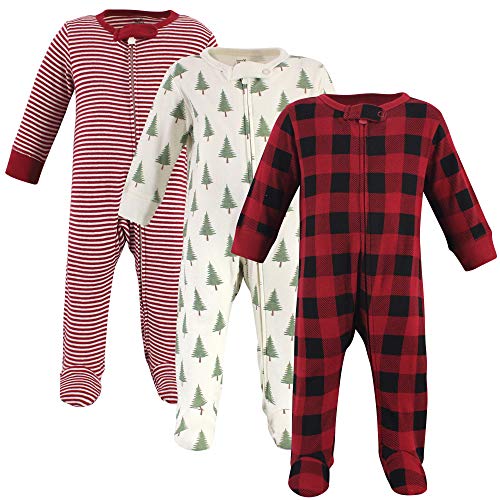 Image of Touched by Nature Baby Girls' Organic Cotton Sleep and Play