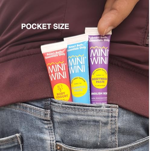 Image of Travel Kit | 3X Concentrated Shampoo, Bodywash & Body Yogurt | Pocket-Size Toiletries Set, Lasts 10 Days | SLS-Free, Derma-Tested, All Skin Types, TSA-Approved, Leakproof (PACK OF 1)