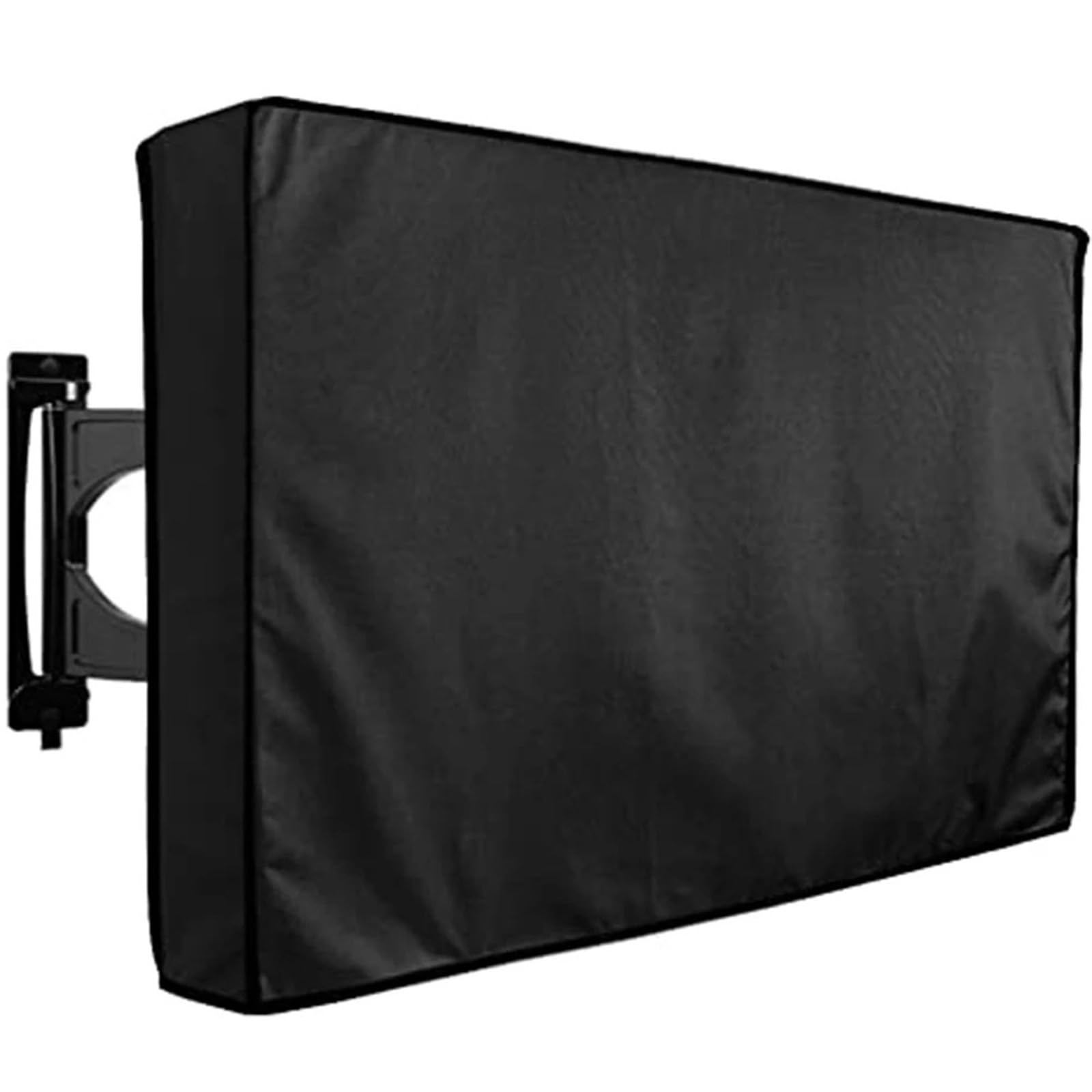 Funda TV Exterior Funda protectora de TV for exteriores a prueba agua Carcasa for(Black,FOR 70-75inch TV)