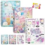 【シールを貼ってコレクションしよう！】 シールコレクションノート ドリーム PP加工中紙24ページ付き サイズ約15×11.2cm 3柄ランダム 【2個セット】