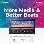PIONEER 6.8” AVH-521EX Multimedia Receiver - Bluetooth, CD and DVD Playback, Amazon Alexa, Rear Camera Capable - Image 3