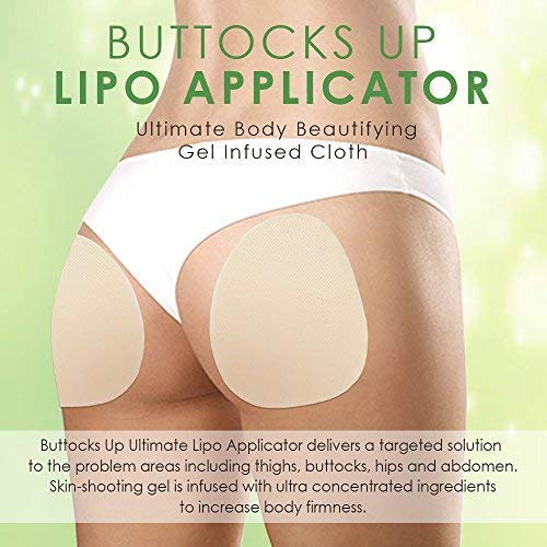 Hip & Butt Lift Gel & Applicator (150ml + 6 Pairs) by Medactive
