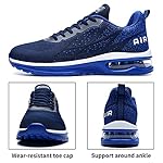 Autper Mens Air Athletic Running Tennis Shoes Lightweight Sport Gym Jogging Walking Sneakers US 6.5-US12.5 - Image 2