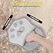 JGMGWJ Pet Hair Removal Glove for Cats& Dogs Enlarge Reusable Electrostatic Pet Hair Gloves, Pet Hair Remover Tool for Couch, Clothing,Carpet, Car Seat (Grey)