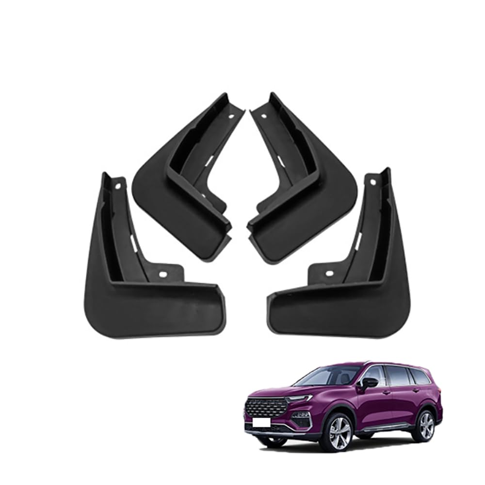 Amhvmu Normal 4Pcs Mud Flaps For Ford Equator 2021