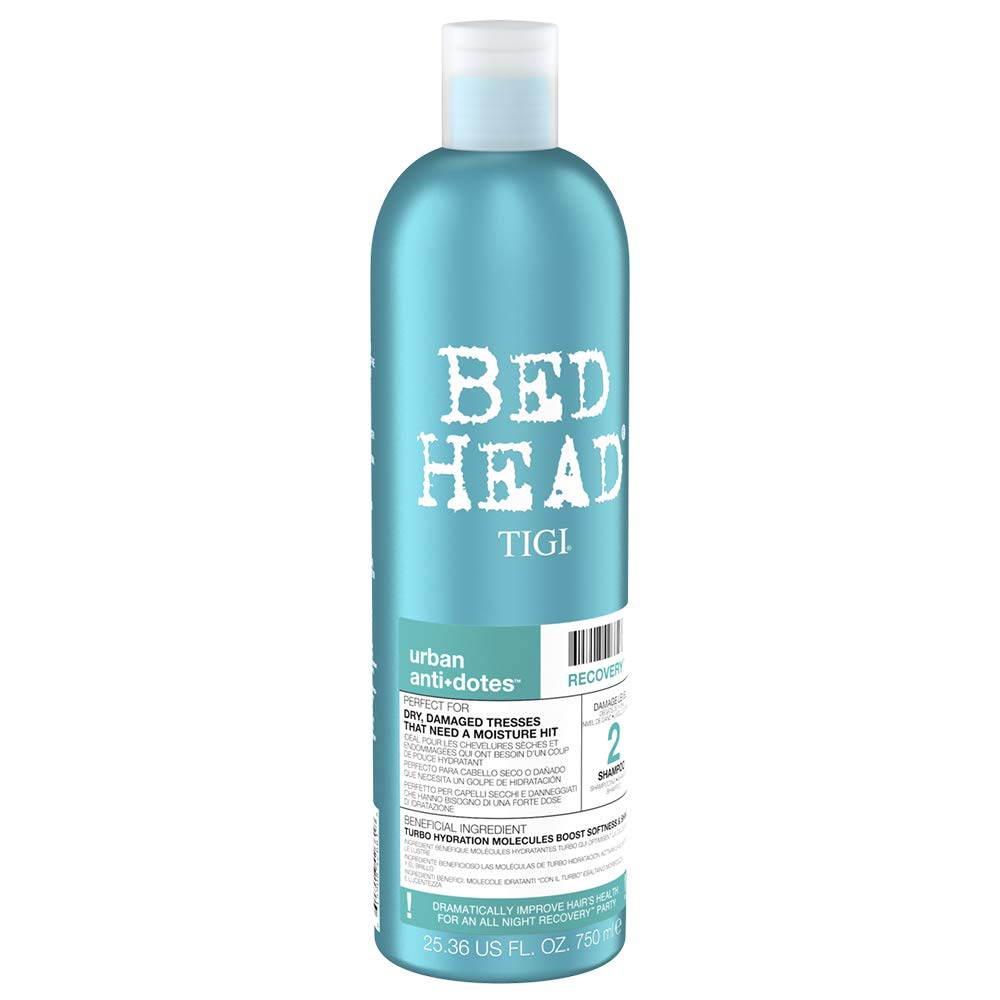 Dumb Blonde Shampoo und Conditioner für blondes Haar, 750 ml, 2 Stück & Bed Head by Tigi Urban Antidotes Recovery Shampoo und Conditioner für trockenes Haar, 750 ml, 2 Stück