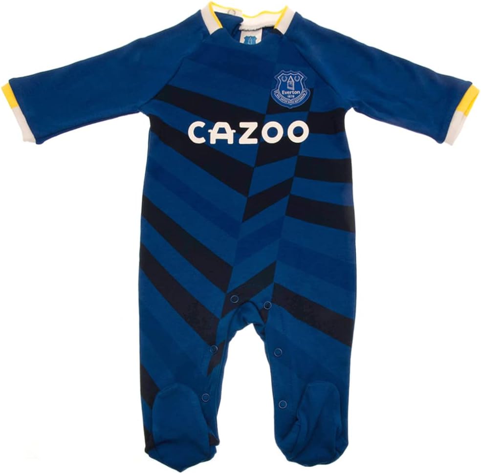 Everton FC Baby Crest Sleeper (9-12 Months) (Royal Blue/White)