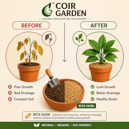 Image of COIR GARDEN - ORGANIC HUSK POWDER - 20 KG
