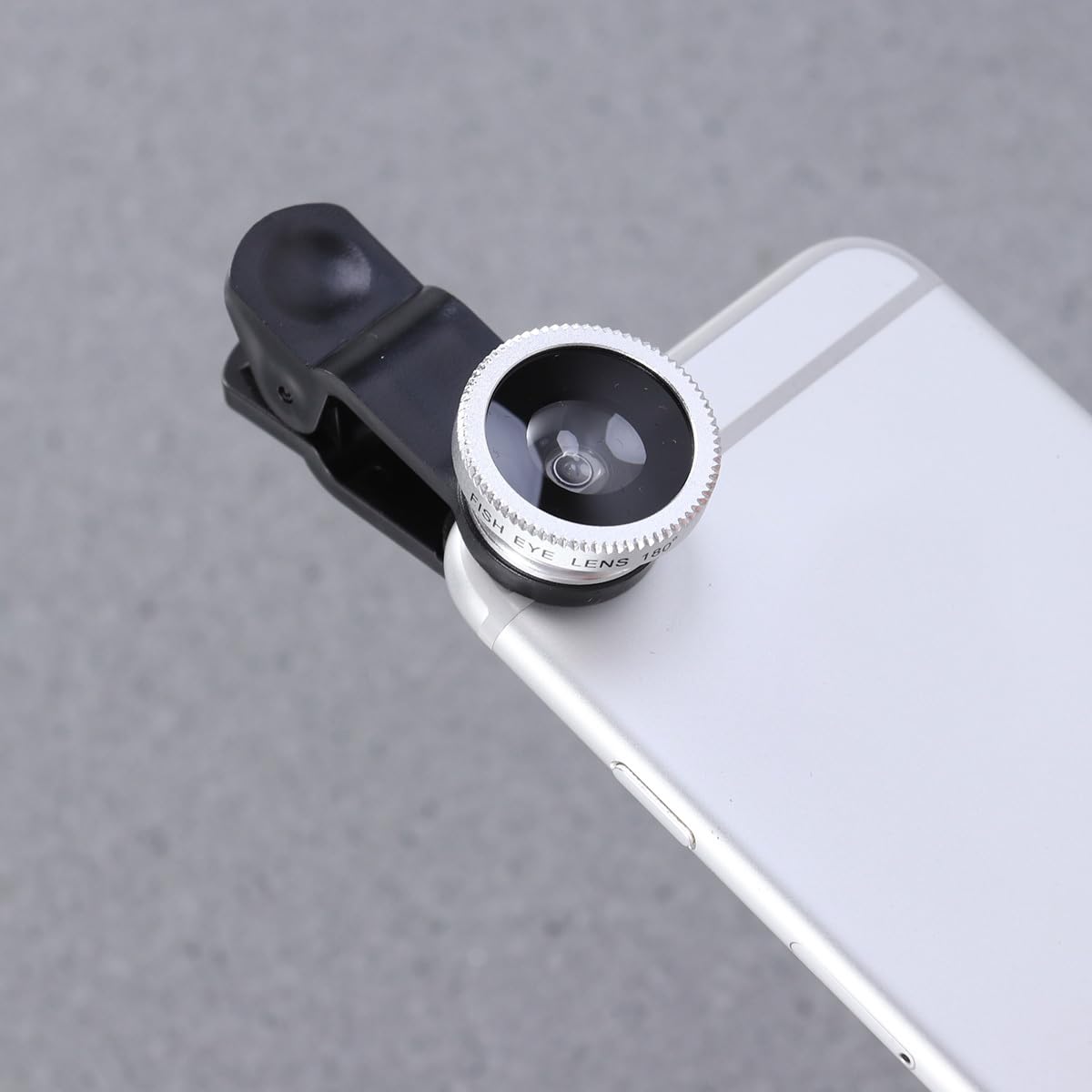 Objectif Smartphone 3-en-1 : Grand Angle 0,67x + Fisheye 180° + Macro - Clip Universel Pour Téléphones Et Tablettes