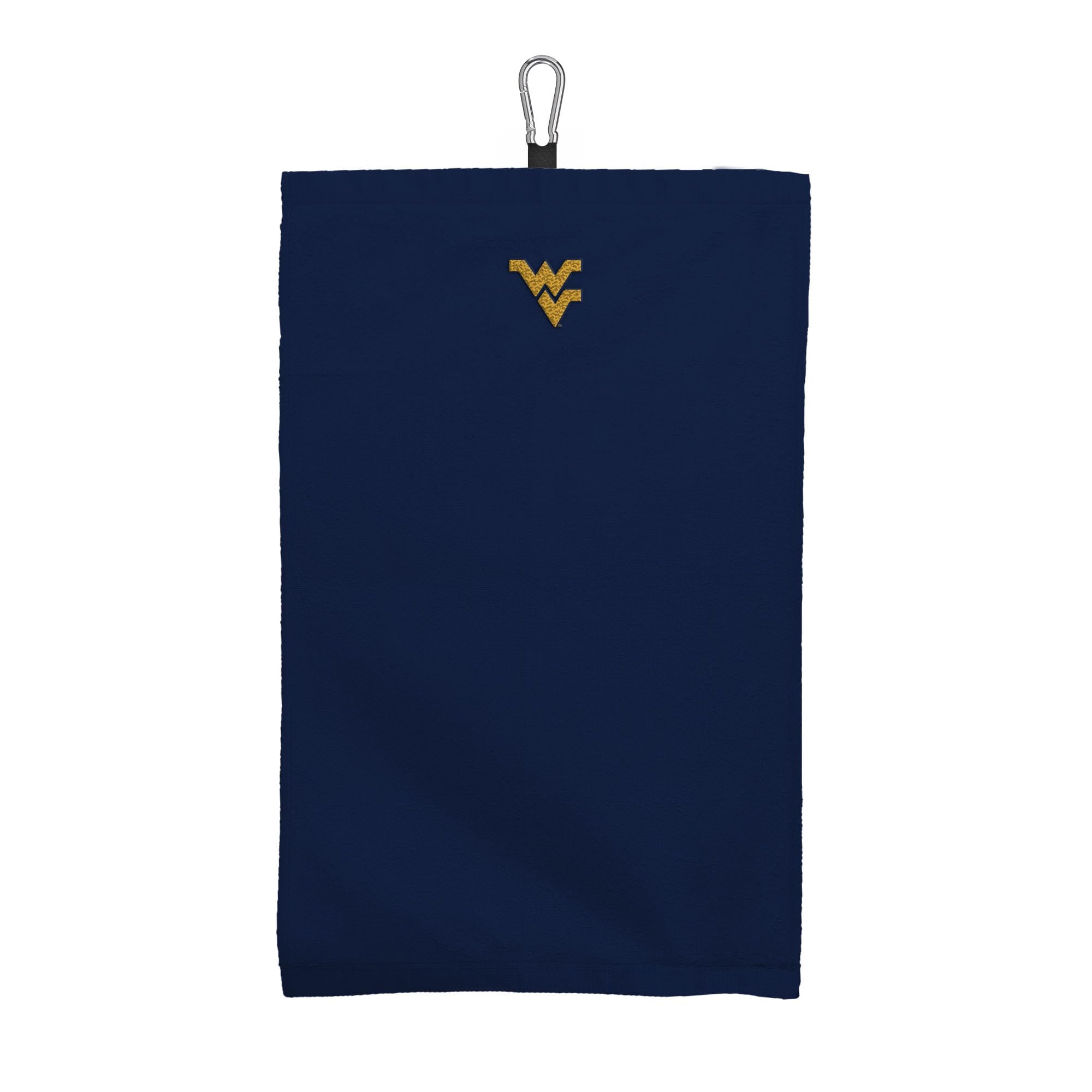 Northwest West Virginia Mountaineers NCAA Team Logo Micro Fiber Tri-Fold Golf Towel 16 x 24 Inches