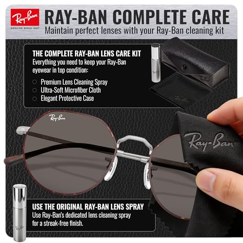 Image of Ray-Ban RB3565 JACK Square-Round Shaped Sunglasses for Men & Women with Official RAYBAN Eyewear Kit