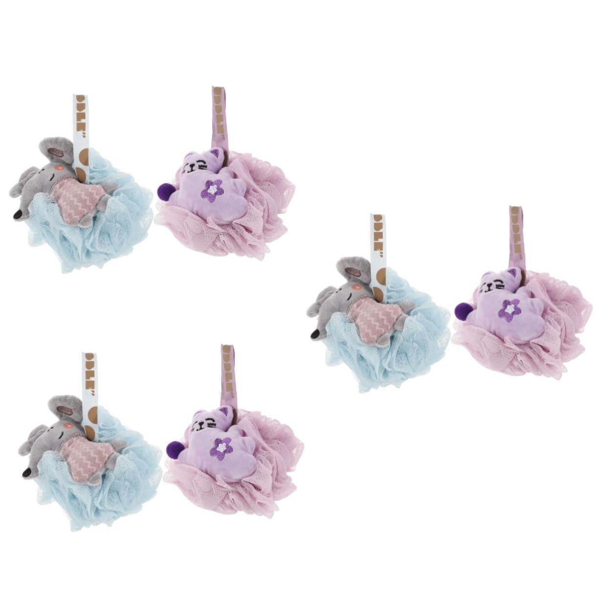 Healeved 6pezzi Esfolianti Per Loofah Accessori Per Doccia Palline Per Profonda Della