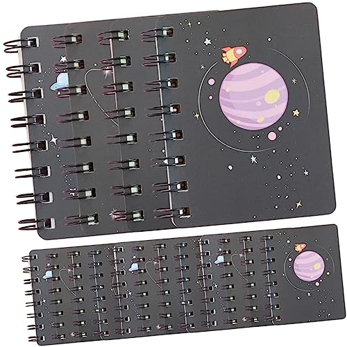 NUOBESTY 16 Piezas cuaderno portátil digital pequeños cuadernos a granel cuaderno grande bloc travelers notebook notepad pequeño tamaño de bolsillo del cuaderno minicuadernos Papel