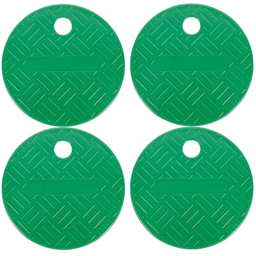 Lurrose Tapa de Caja de Válvulas de Riego Redonda de Plástico Resistente 15 CM Protección UV y Soporte a Presión, Adecuada para Sistemas de Riego de Césped y Jardines Estilo