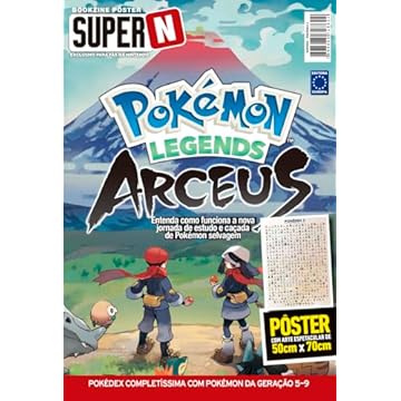 Capa do livro Superpôster Super N - Pokédex 2 - Geração 5 à Geração 9