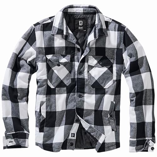 Image of Brandit Men's Lumber Jacket Black /Blue