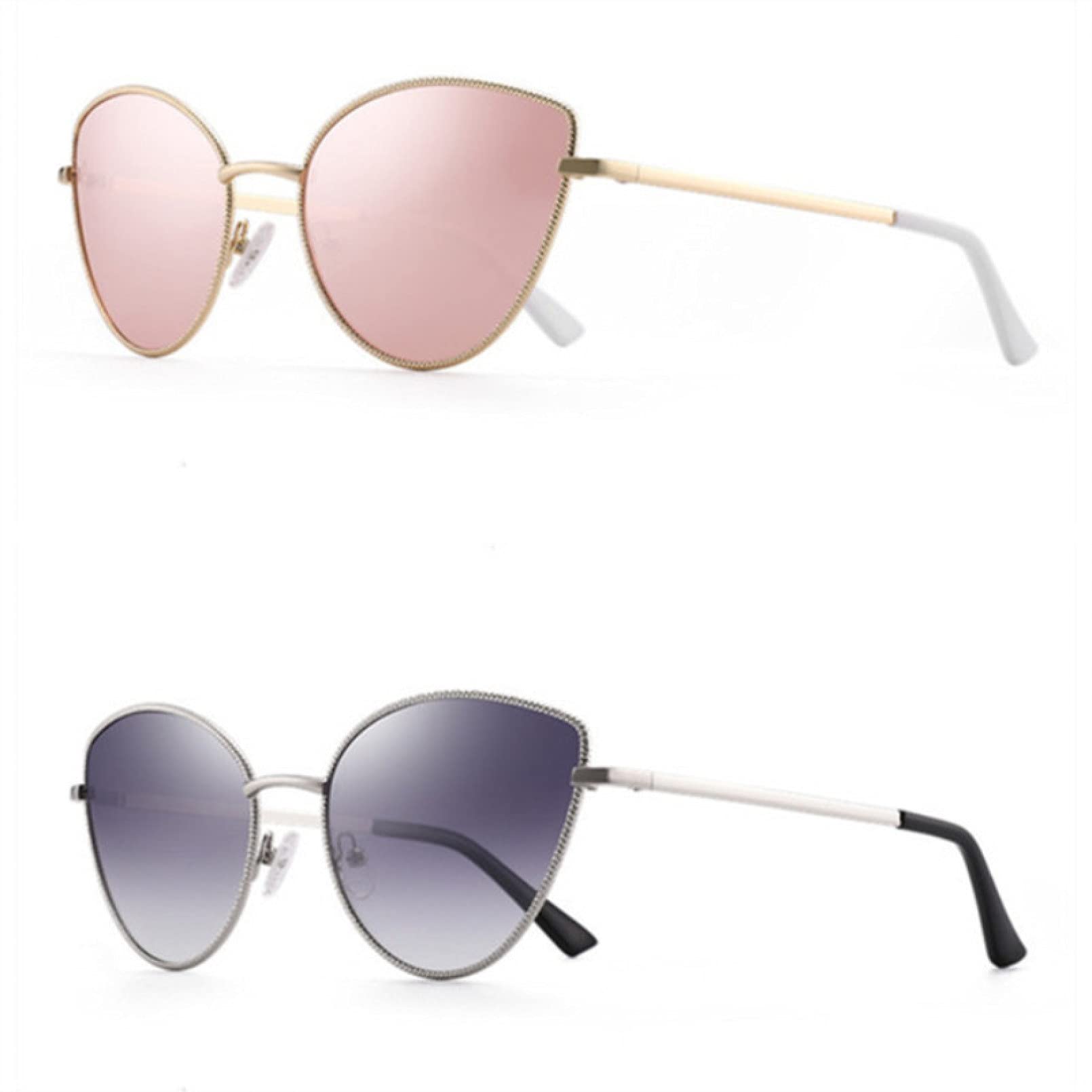 BAJIE Gafas De Sol Gafas De Sol Polarizadas Ojo De Gato Gafas De Sol para Mujer Gafas De Sol Rosadas para Conducir Gafas De Sol Femenino