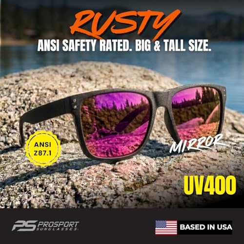 Image of proSPORT Aviator Big & Tall Sunglass Mens Oversize Extra Large & Wide Fit Polarized Available