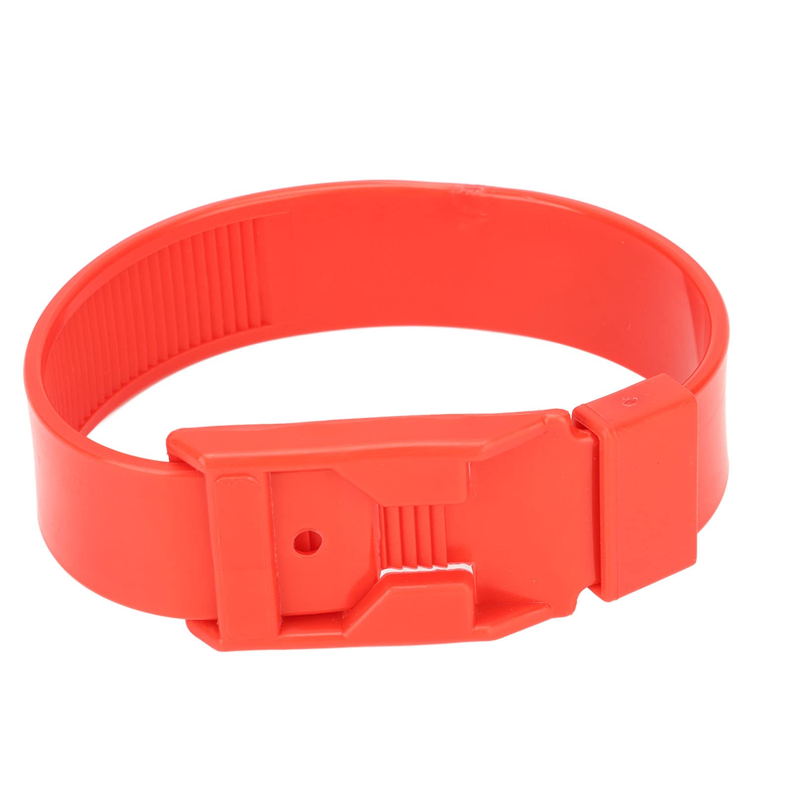 Colliers d'Identification pour Chèvres et Moutons, Bandes de Marquage de Bétail, Rouge, 36 cm, 10 Pièces, pour Petits Animaux de Ferme