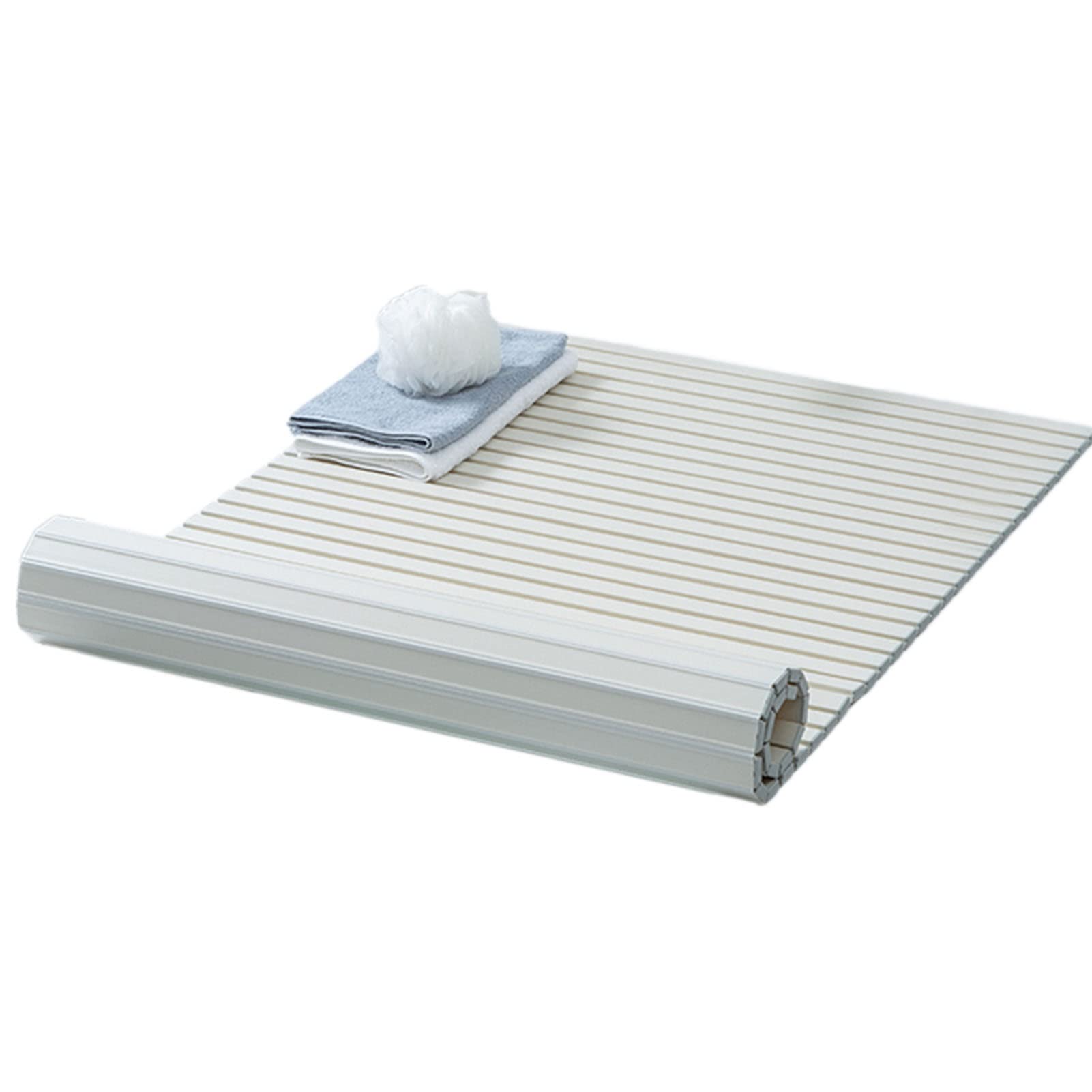 Cubierta plegable impermeable para tina, tablero aislante de 1,2 cm de grosor, tapa de baño a prueba de polvo, bandeja de baño, color blanco, 70 x 120 x 1,2 cm