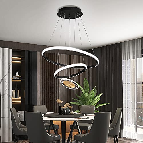 Lampe suspendue LED dimmable pour salle à manger et salon moderne - 2