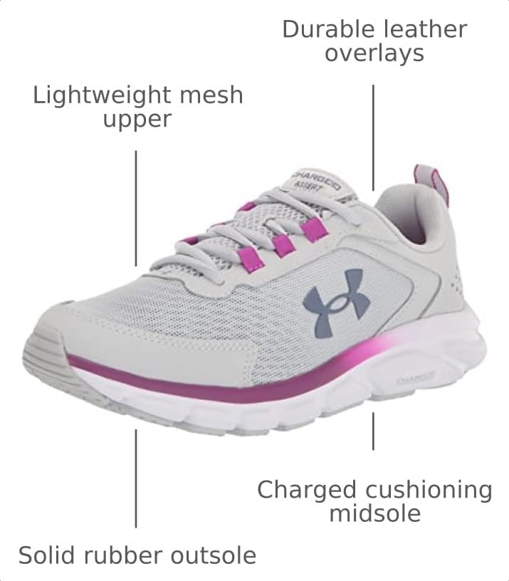 Image of Under Armour Women's Charged Assert 9 Running Shoe