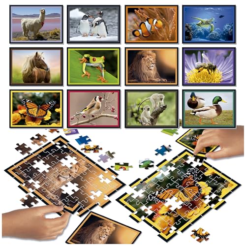 Educa Puzzle Bataille Natura. Une véritable Bataille de pièces | Soyez Le Premier à Terminer Votre Puzzle pour Devenir Le Gagnant. A partir de 20119 - vue 2