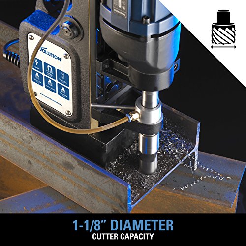 Evolution Power Tools EVOMAG28 1-1/8" Magnetic Drill - Thumbnail 3